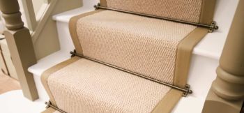 Stair runner with dog 